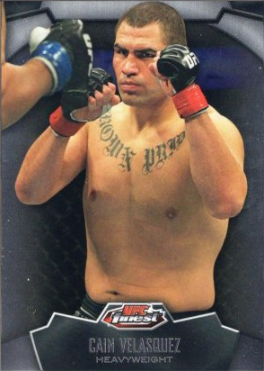 Cain Velasquez 2012 Topps Finest UFC Base #89 Octafractor