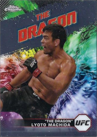 Lyoto Machida 2024 Topps Chrome UFC AKA #AKA-3 Red Refractor
