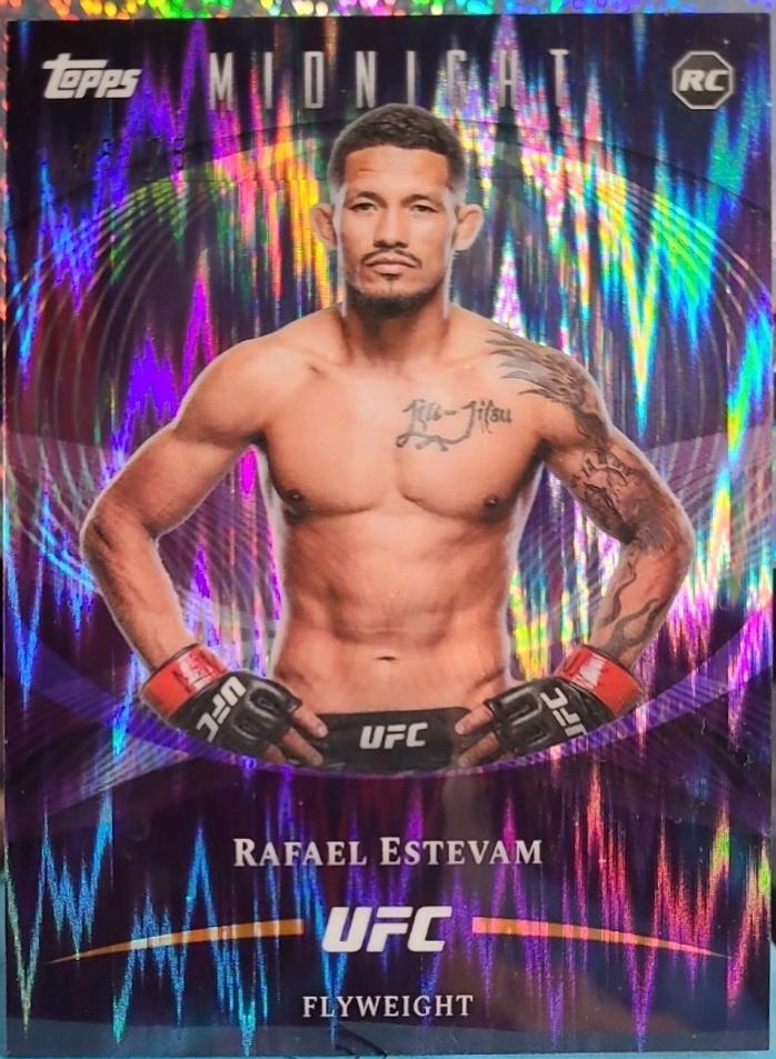 Rafael Estevam 2026 Topps Midnight UFC Base #91 Dusk