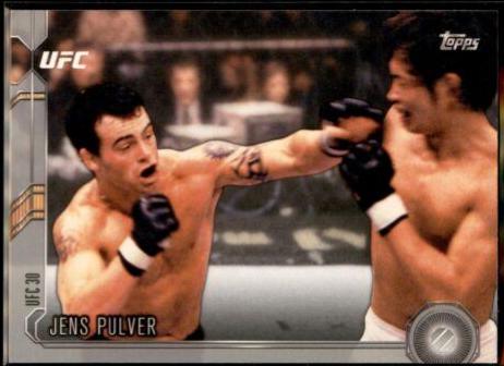 Jens Pulver 2015 Topps UFC Chronicles Base #10 Silver