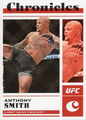 Anthony Smith 2023 Panini Chronicles UFC Base Chronicles #32 Platinum