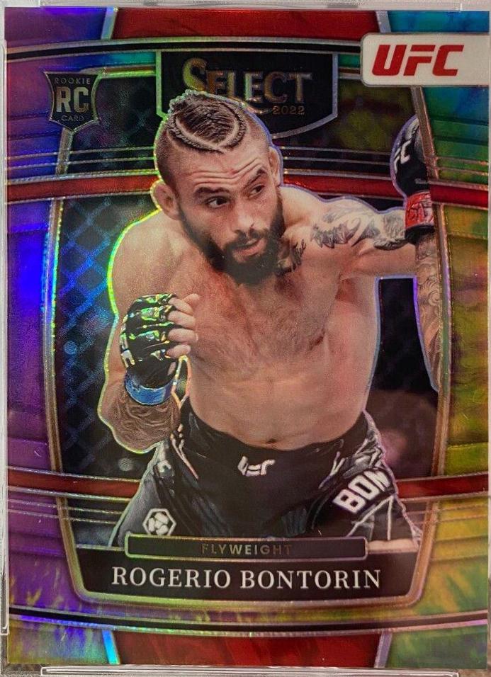 Rogerio Bontorin 2022 Panini Select UFC Mezzanine #337 Tie Dye