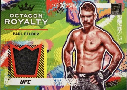 Paul Felder 2022 Panini Donruss UFC Octagon Royalty #27 Prime