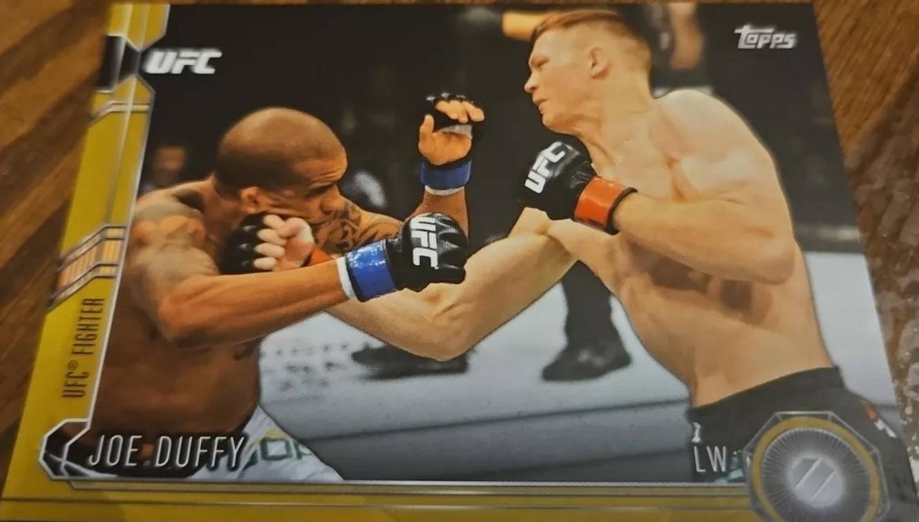 Joe Duffy 2015 Topps UFC Chronicles Base #269 Gold