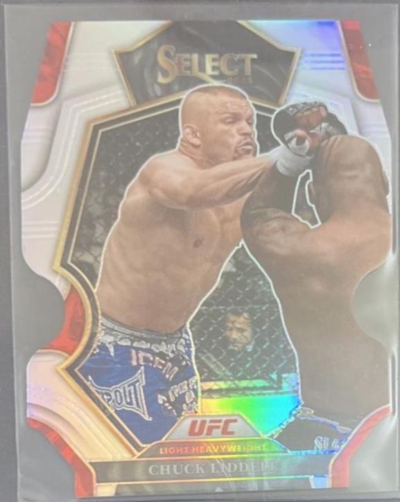 Chuck Liddell 2023 Panini Select UFC Premier Level #175 Silver Die Cut