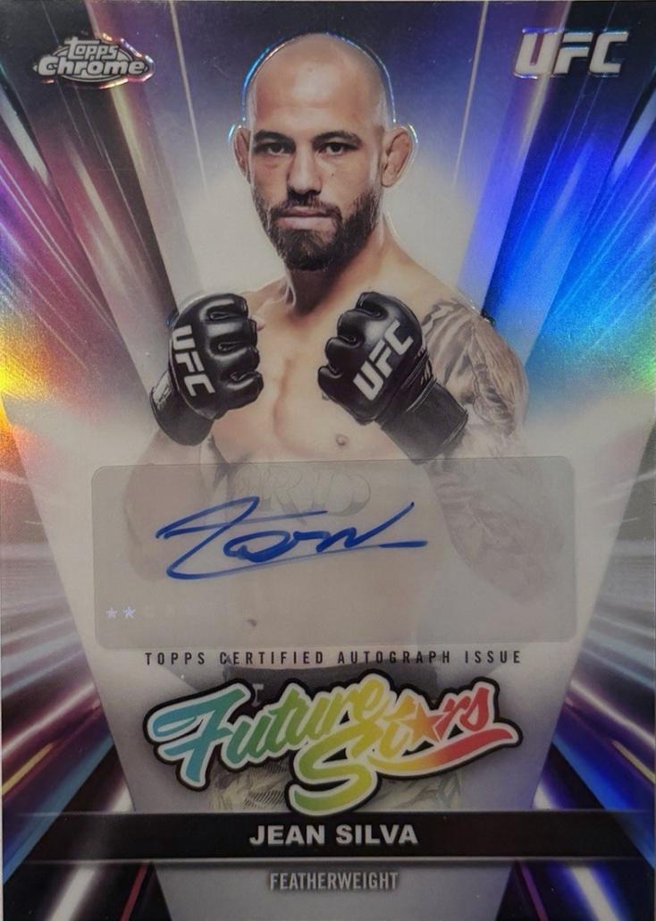 Jean Silva 2026 Topps Chrome UFC Future Stars Autographs #FSA-JS Refractor