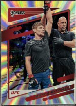 Bryce Mitchell 2022 Panini Donruss UFC Base #131 Silver