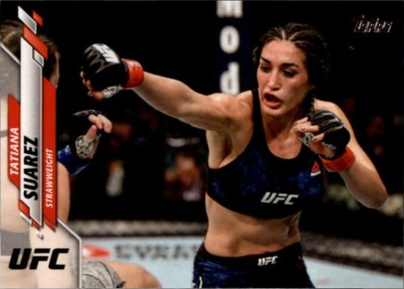 Tatiana Suarez 2020 Topps UFC Base #55 Red