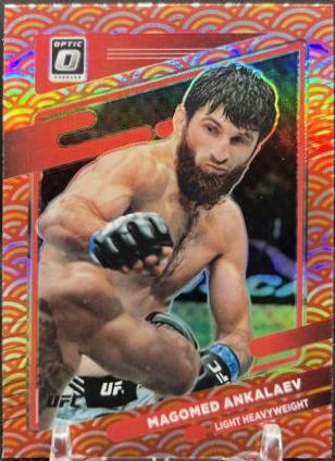 Magomed Ankalaev 2022 Panini Donruss Optic UFC Base #10 Photon