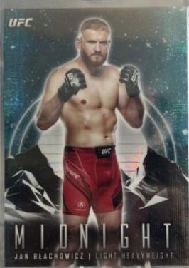 Jan Błachowicz 2024 Topps Midnight UFC Base #18 Moon Beam