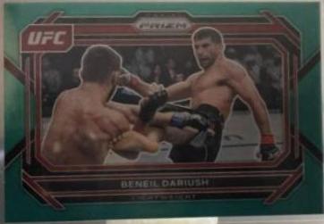 Beneil Dariush 2023 Panini Prizm UFC Base #28 Teal
