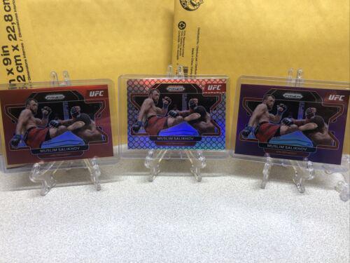 Muslim Salikhov 2022 Panini Prizm UFC Base #38 Lucky Envelopes