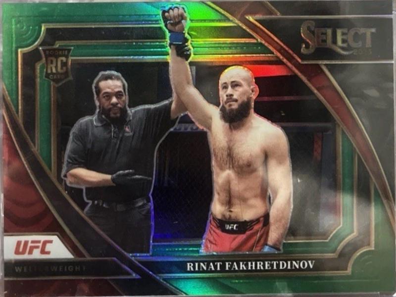 Rinat Fakhretdinov 2023 Panini Select UFC Mezzanine #380 Green