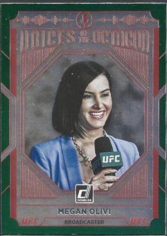 Megan Olivi 2022 Panini Donruss UFC Base #223 Green