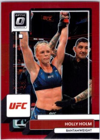 Holly Holm 2023 Panini Donruss Optic UFC Base #30 Red