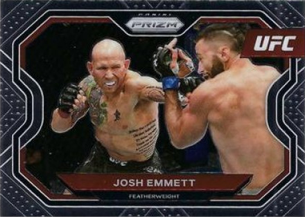 Josh Emmett 2021 Panini Prizm UFC Base #121 Mojo