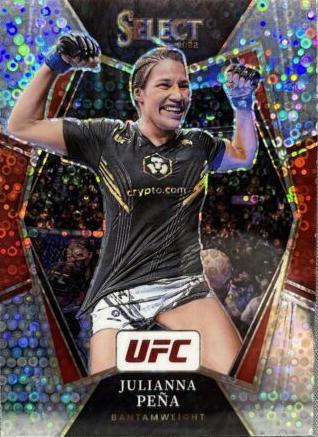 Julianna Peña 2022 Panini Select UFC Premier Level #183 Disco