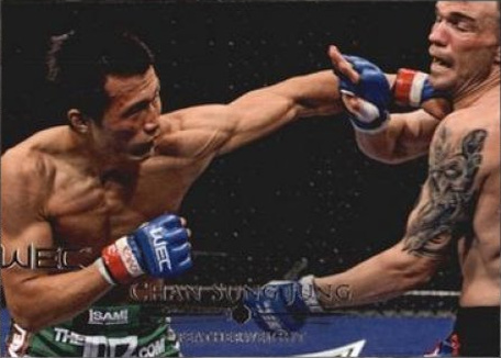 Chan Sung Jung 2011 Topps UFC Title Shot Base #72 Diamond