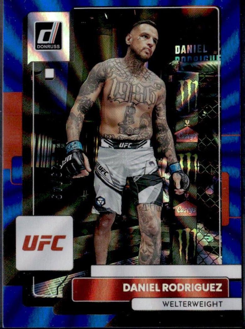 Daniel Rodriguez 2023 Panini Donruss UFC Base #90 Blue Laser