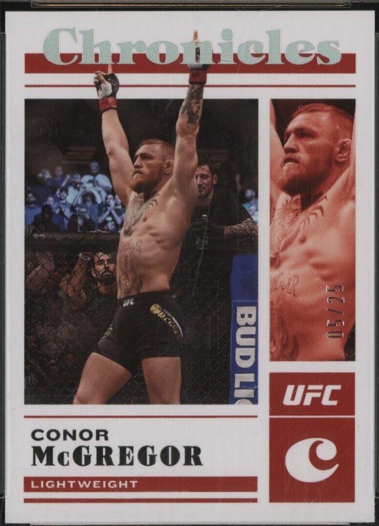 Conor McGregor 2023 Panini Chronicles UFC Base Chronicles #44 Silver