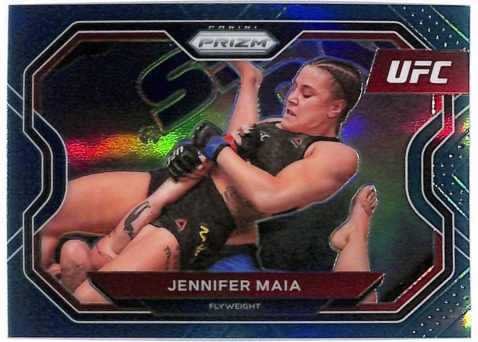 Jennifer Maia 2021 Panini Prizm UFC Base #150 Teal