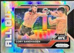 Cory Sandhagen 2023 Panini Prizm UFC All Out #26 Silver