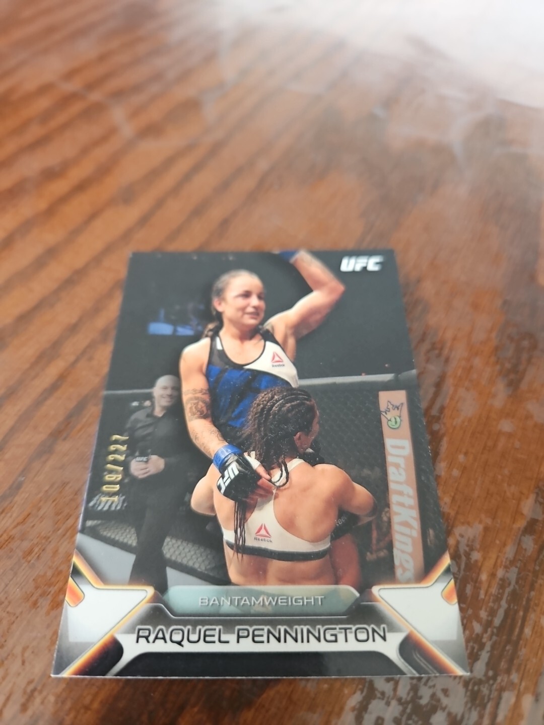 Raquel Pennington 2016 Topps UFC Knockout Base #93 Silver
