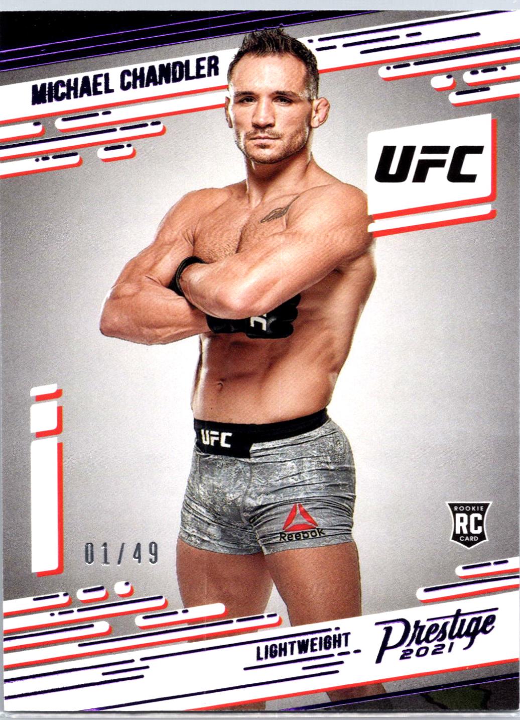 Michael Chandler 2021 Panini Chronicles UFC Base Prestige #77 Asia