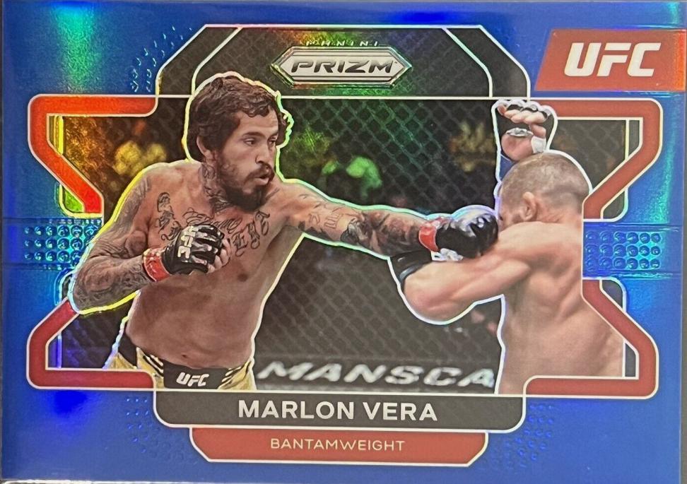 Marlon Vera 2022 Panini Prizm UFC Base #56 Blue
