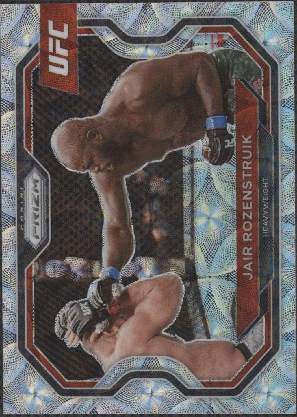 Jairzinho Rozenstruik 2021 Panini Prizm UFC Base #130 Premium
