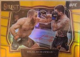 Belal Muhammad 2023 Panini Select UFC Octagonside #264 Gold