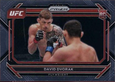 David Dvorak 2023 Panini Prizm UFC Base #70 Black
