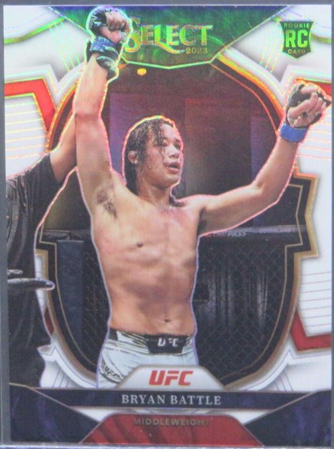 Bryan Battle 2023 Panini Select UFC Concourse #60 White