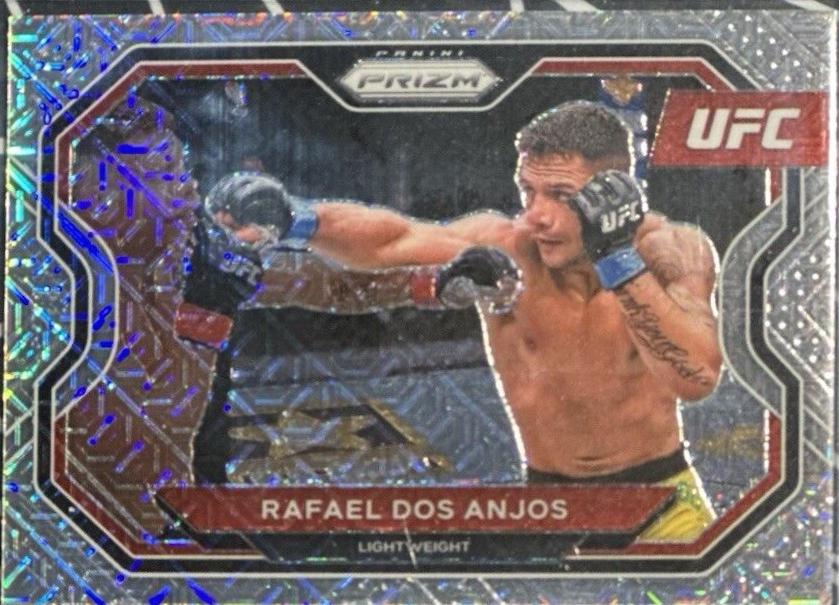 Rafael Dos Anjos 2021 Panini Prizm UFC Base #165 Mojo