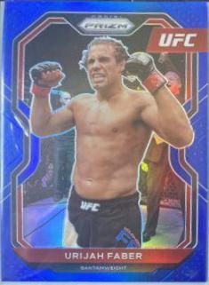 Urijah Faber 2021 Panini Prizm UFC Base #43 Blue