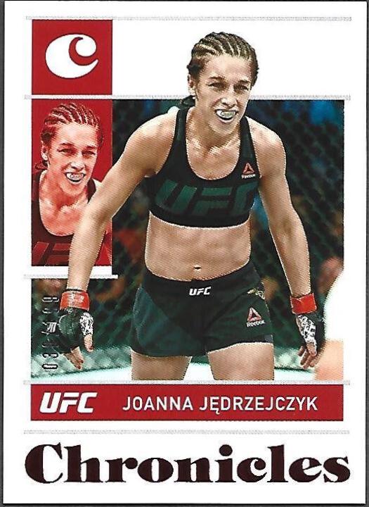 Joanna Jędrzejczyk 2022 Panini Chronicles UFC Base Chronicles #34 Red