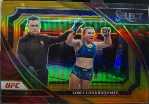 Loma Lookboonmee 2023 Panini Select UFC Mezzanine #366 Gold