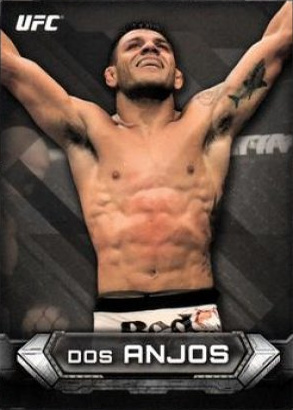 Rafael Dos Anjos 2014 Topps UFC Knockout Base #24 Red