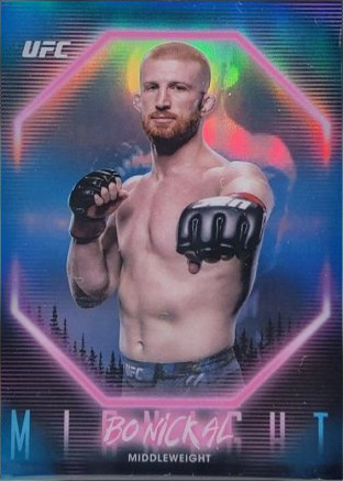 Bo Nickal 2025 Topps Midnight UFC Base #6 Moon Beam