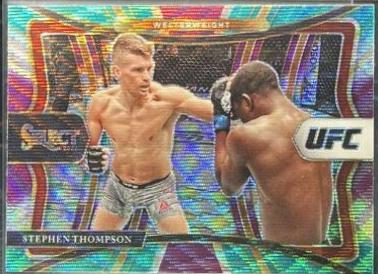 Stephen Thompson 2021 Panini Select UFC Premier Level #102 Tri Color