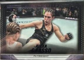 Alexa Grasso 2024 Topps Knockout UFC Base #15 Purple