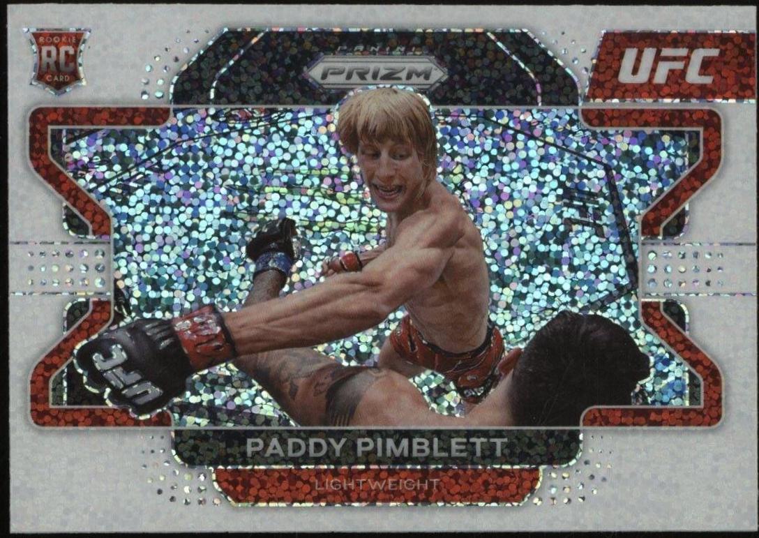 Paddy Pimblett 2023 Panini Prizm UFC Base #87 White Sparkle