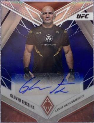 Glover Teixeira 2023 Panini Chronicles UFC Phoenix Autographs #37 Red