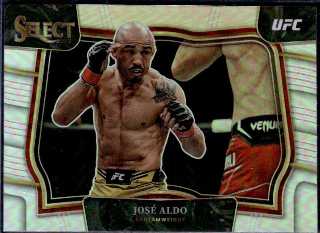 José Aldo 2023 Panini Select UFC Octagonside #261 Silver