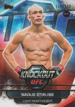 Navajo Stirling 2026 Topps Knockout UFC Base #46 Gold