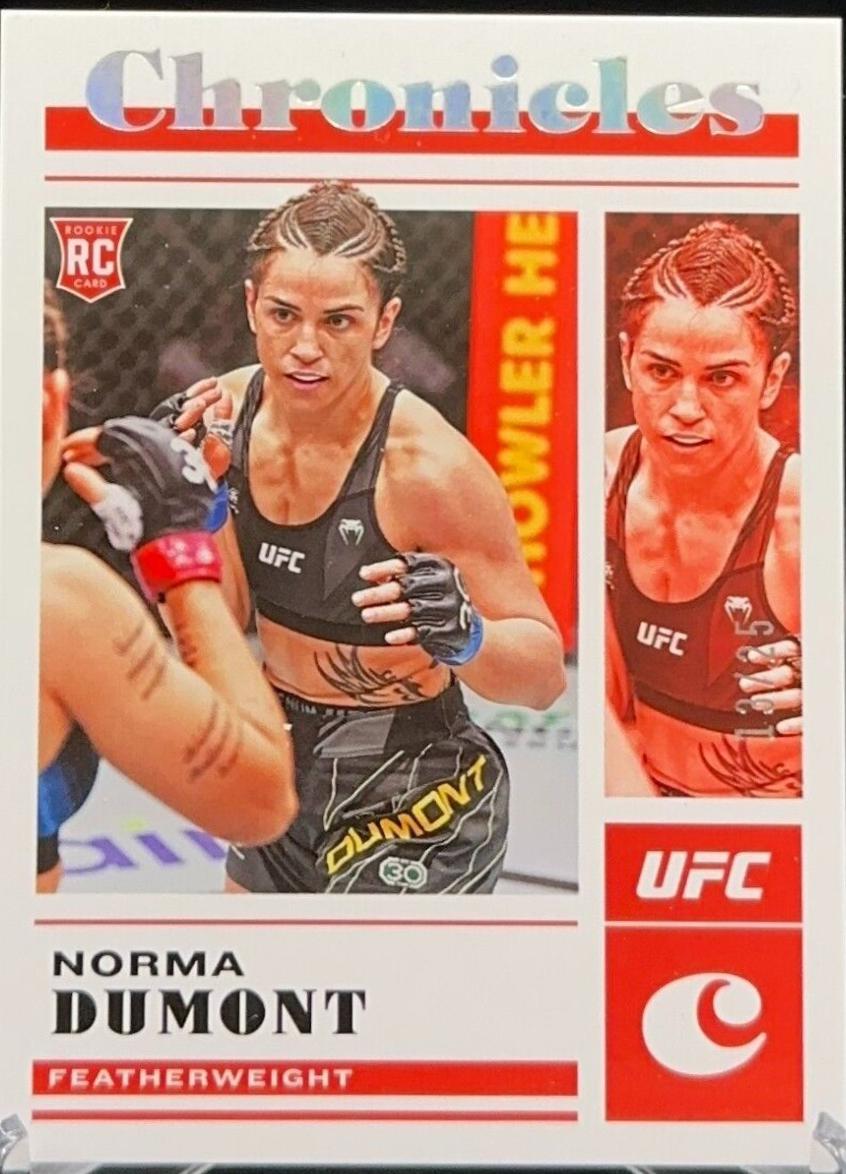 Norma Dumont 2023 Panini Chronicles UFC Base Chronicles #85 Silver