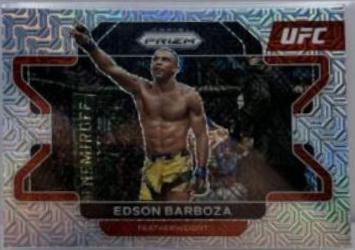 Edson Barboza 2022 Panini Prizm UFC Base #31 Mojo