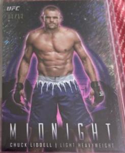 Chuck Liddell 2024 Topps Midnight UFC Base #25 Midnight