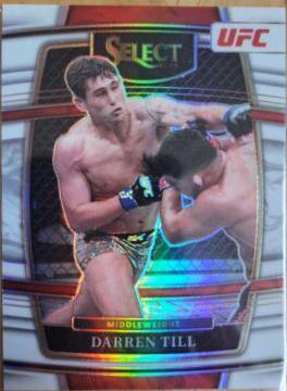 Darren Till 2022 Panini Select UFC Concourse #28 White