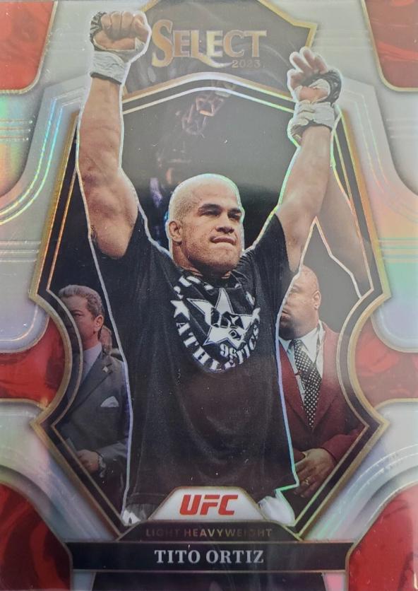 Tito Ortiz 2023 Panini Select UFC Premier Level #165 Silver